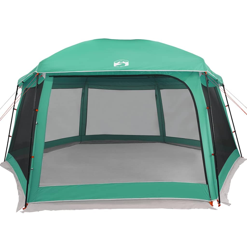 Tente de Piscine moustiquaire avec parois en Maille Bleu Azur, abri Amovible imperméable en Polyester avec revêtement PU, résistant au Vent, Double Toit Amovible pour intimité,