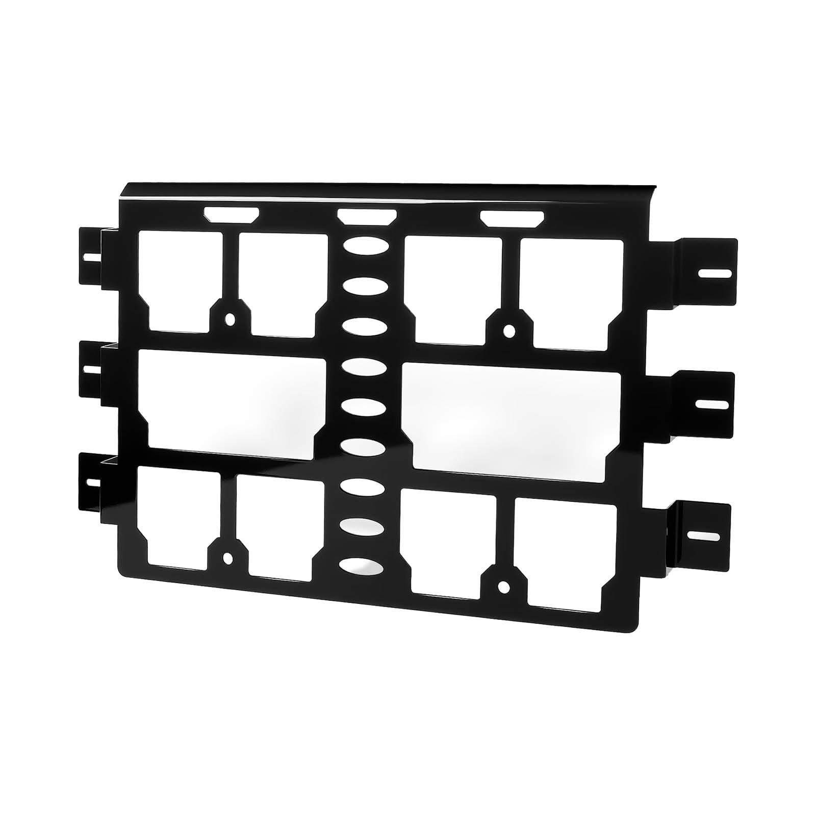 Heavy-Duty Steel Mounting Panel for Workshop Tool Organization with Rustproof Coating & Multi-Surface Installation Mild Steel Tool Planner Plate