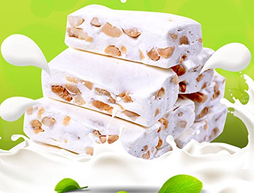 Chinese Specialty Snacks Chewy Peanuts Flavor Nougat 500g (17.6oz)