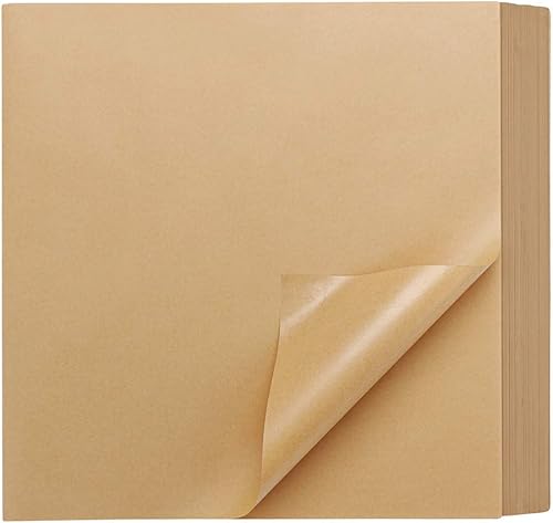EUSOAR Papel de carnicero para servicio de alimentos, 200 hojas de papel de embalaje de jabón de 11.6 x 11.2 pulgadas, envolturas de sándwich