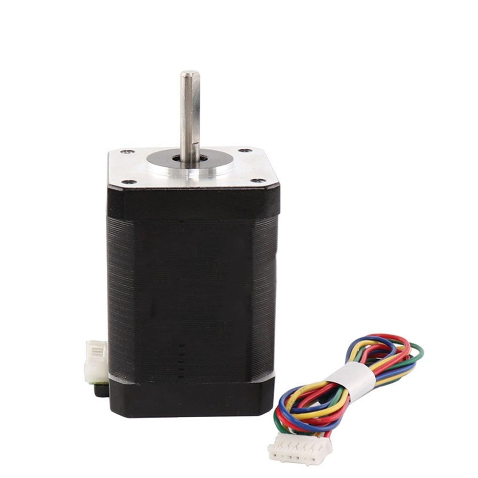 GTPBAO sterownik sterownika 3 szt. Nema 17 silnik krokowy 1,8 stopnia 1,7 A 70 N.cm 42-stopniowy silnik 2-fazowy 4 przewody 42 x 60 mm hybrydowy silnik krokowy 1 metr kabel maszyna CNC