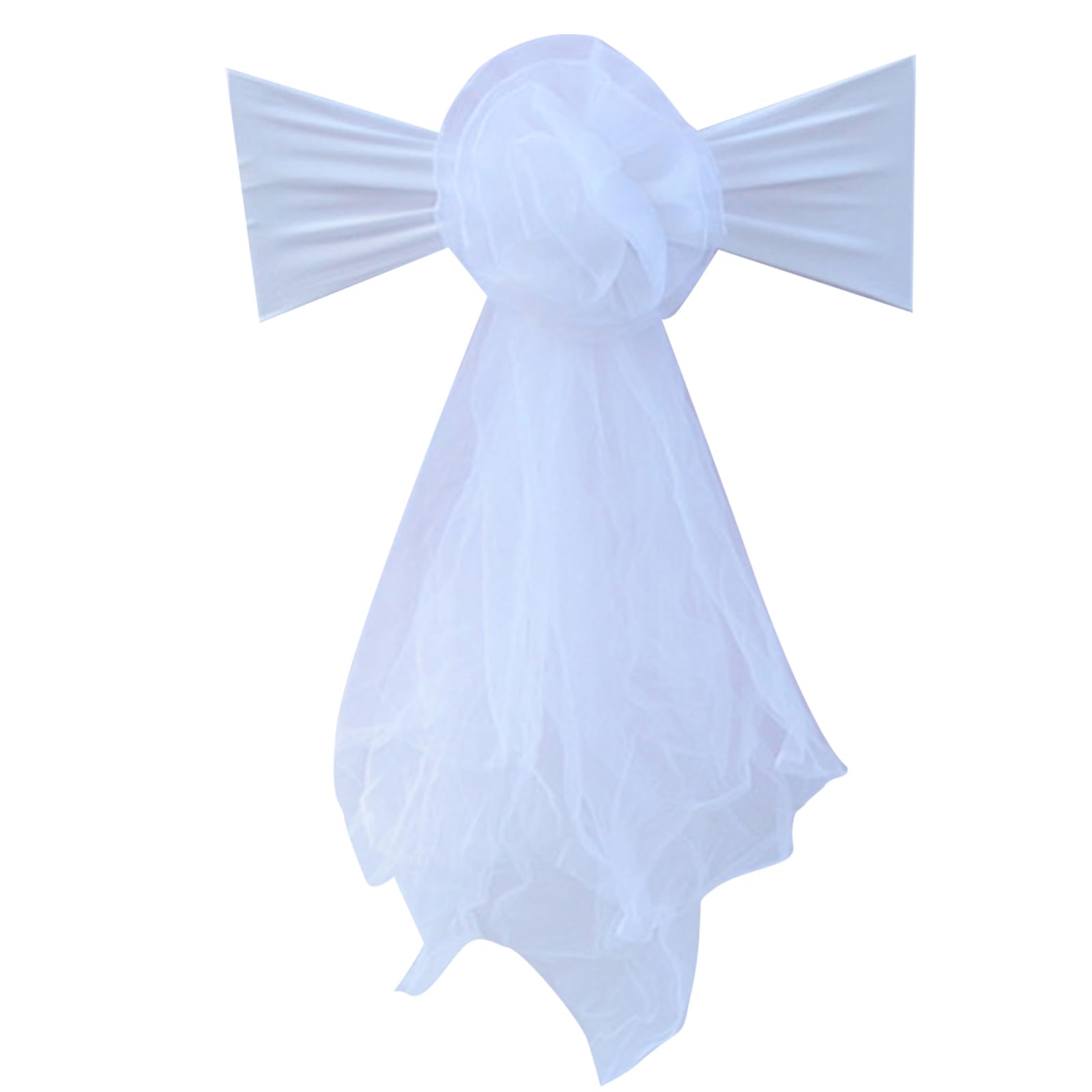 HDOYTXXM Luxurious Chair Decoration Bows, Stretchable Spandex Sashes for Event Seating Decoration