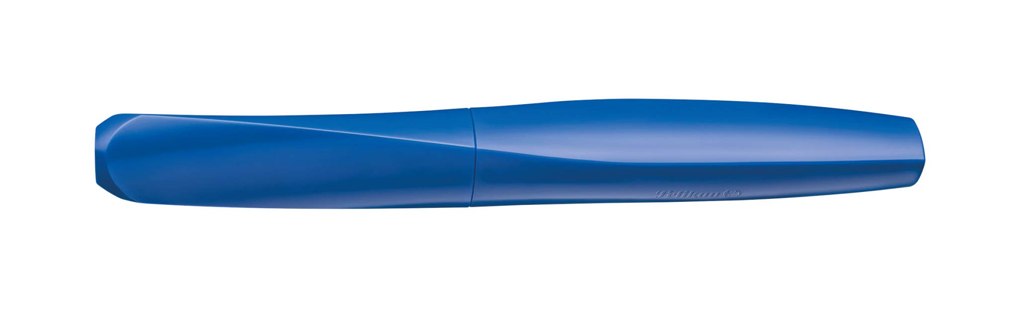 Pelikan Twist Deep Blue Penna Stilografica Ergonomica Pennino M Acciaio Inossidabile per Destrimani e Mancini