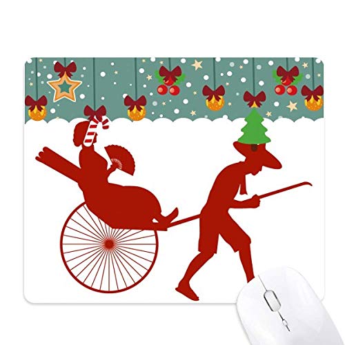 Tapis de souris Chine Jinrikisha antidérapant pour stopper les glissements sur le bureau