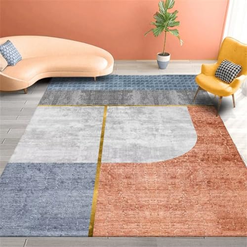 Tapis enfant garçon bleu 160x200 de style simple pour deco chambre - 2