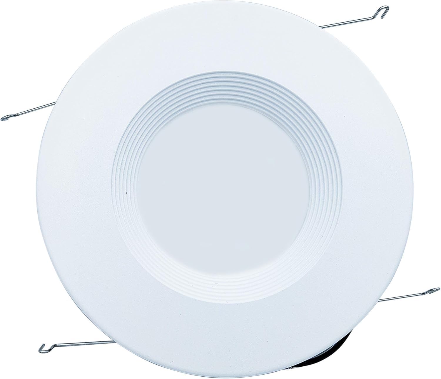 Retrofit Recessed Lighting Fixture with Integrated LED Light, 5/6", 5 Color Temperature, Dimmable Baffle Trim Downlight, 14 Watt, 1200 Lumens, Easy Install, ES Qualified, UL Listed (4)