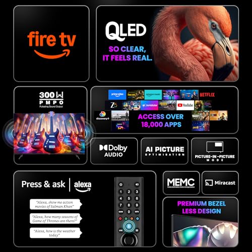 Image of Onida 139 cm (55 inches) QLED Ultra HD 4K Smart Fire TV Q55UDI