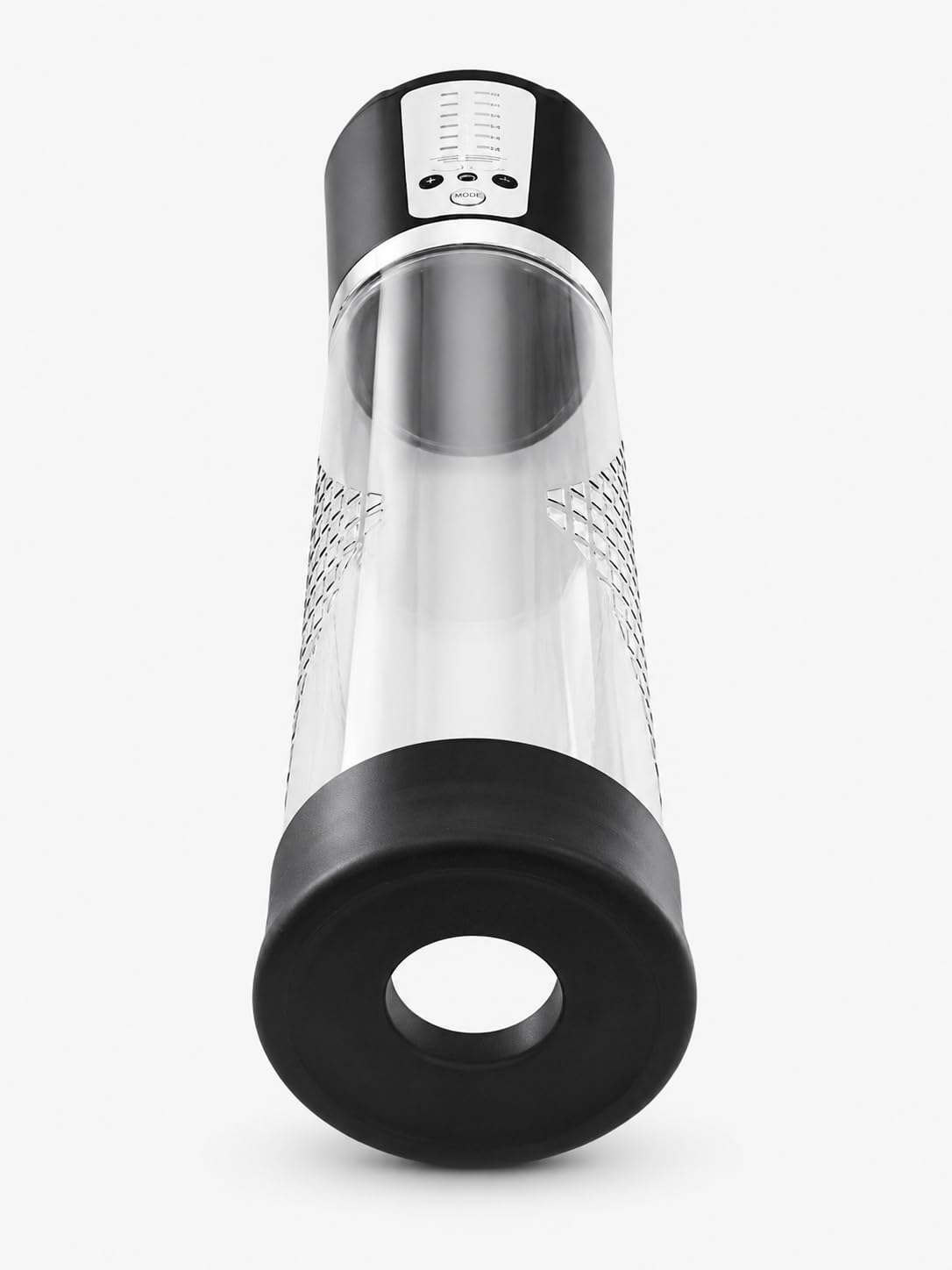 VACUUM DEVICE PROFESSIONALE - Pompa Pene per Uomo, Dispositivo Elettrico Aspira Pene Automatico - Ricarica USB - 3 Guaine Intercambiabili