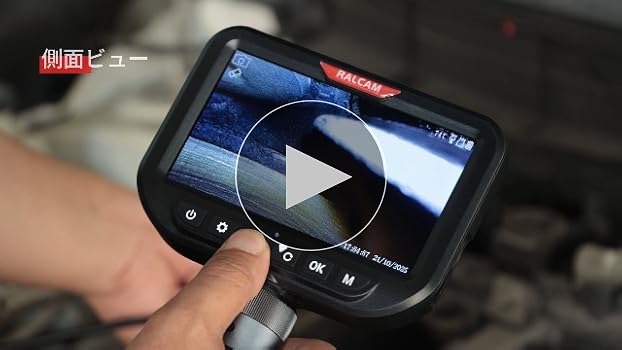 RALCAM　ファイバースコープ　F408A Amazon.co.jp: Ralcam ファイバースコープ 先端可動式 工業用内