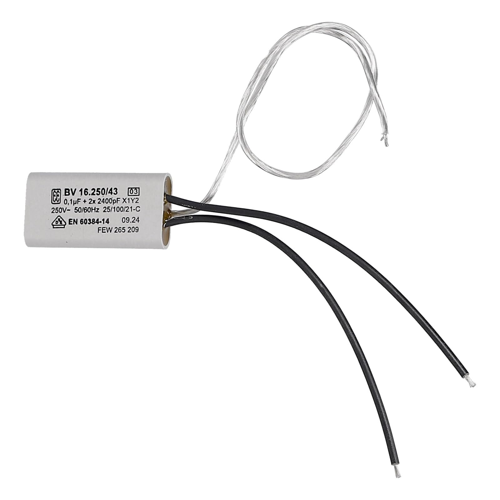 LUTH Premium Profi Parts Soppressione delle interferenze Filtro antidisturbo 0, Condensatore antidisturbo Condensatore antidisturbo Piccoli dispositivi BV 16250