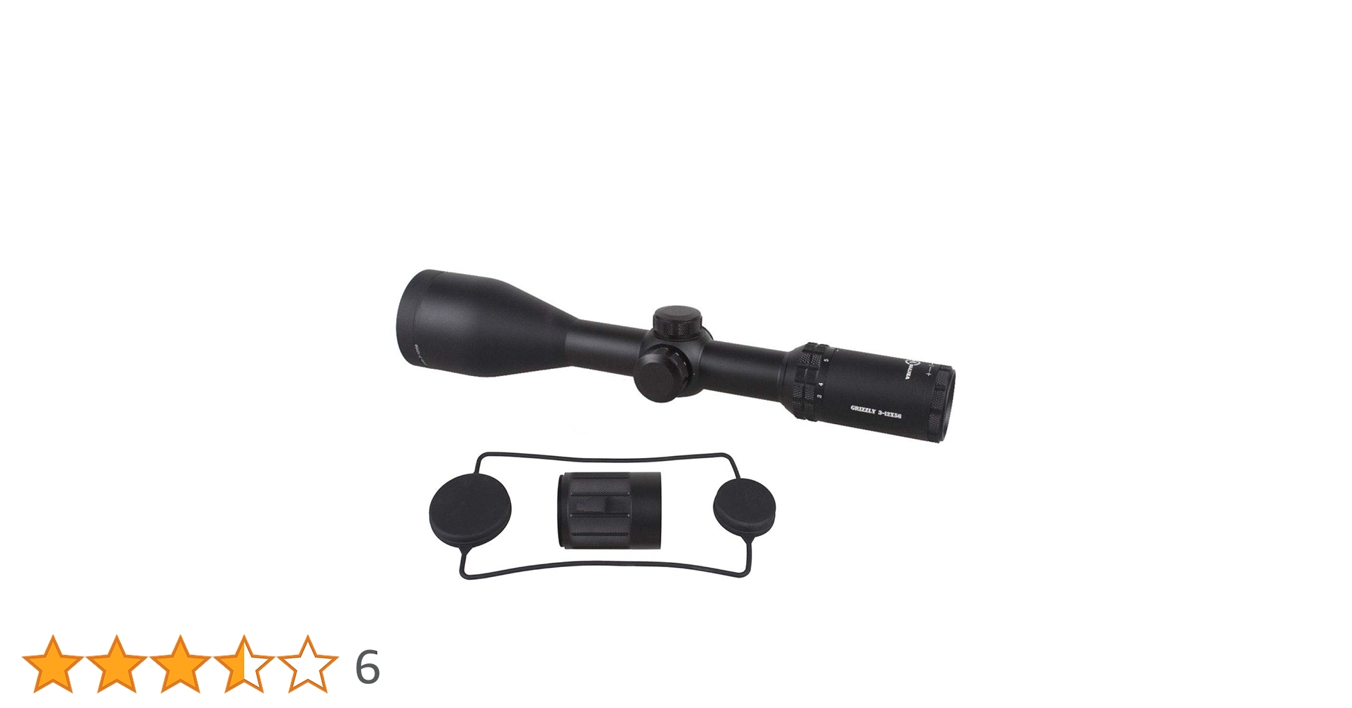 Vector Optics Grizzly 3-12x56 1/4 MOA Hunting Riflescope