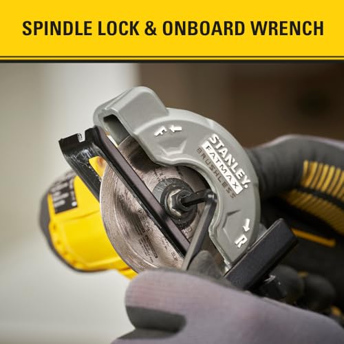 STANLEY Meuleuse FATMAX 18 V V20 Brushless 76 mm, sans Batterie, SFMCM300B-XJ