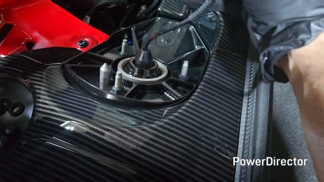 Amazon.com: BILLFARO Gloss Black Rear Strut Tower Covers,ABS