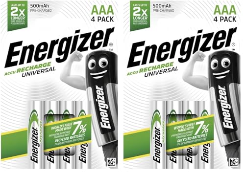 Energizer pilas AAA rechargeables pour libérer vos appareils sans fil à la maison