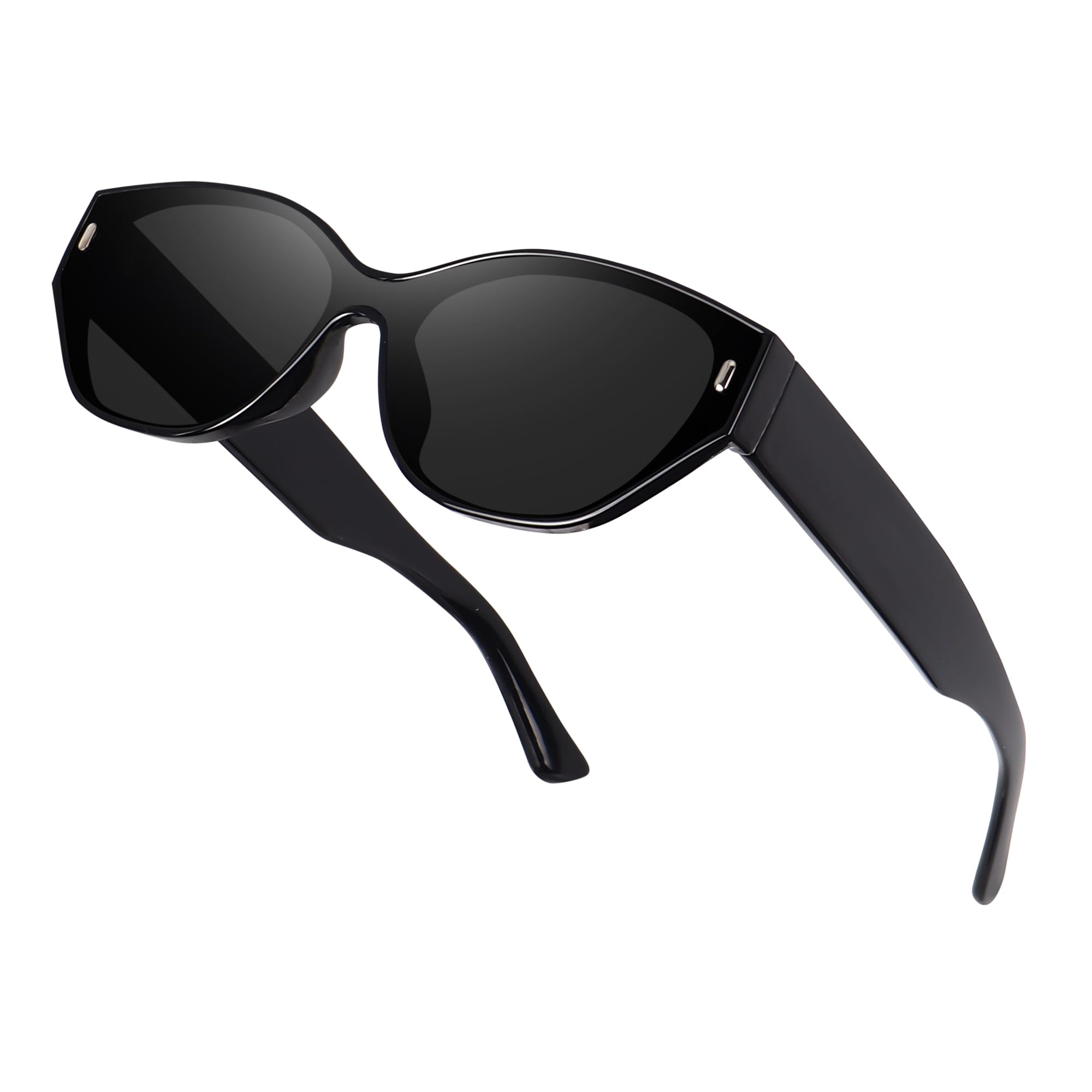 eymen i Retro Oval Cat Eye Sunglasses for Women Y2k Designer Trendy Narrow Shades UV protection Sun Glasses-picture-42