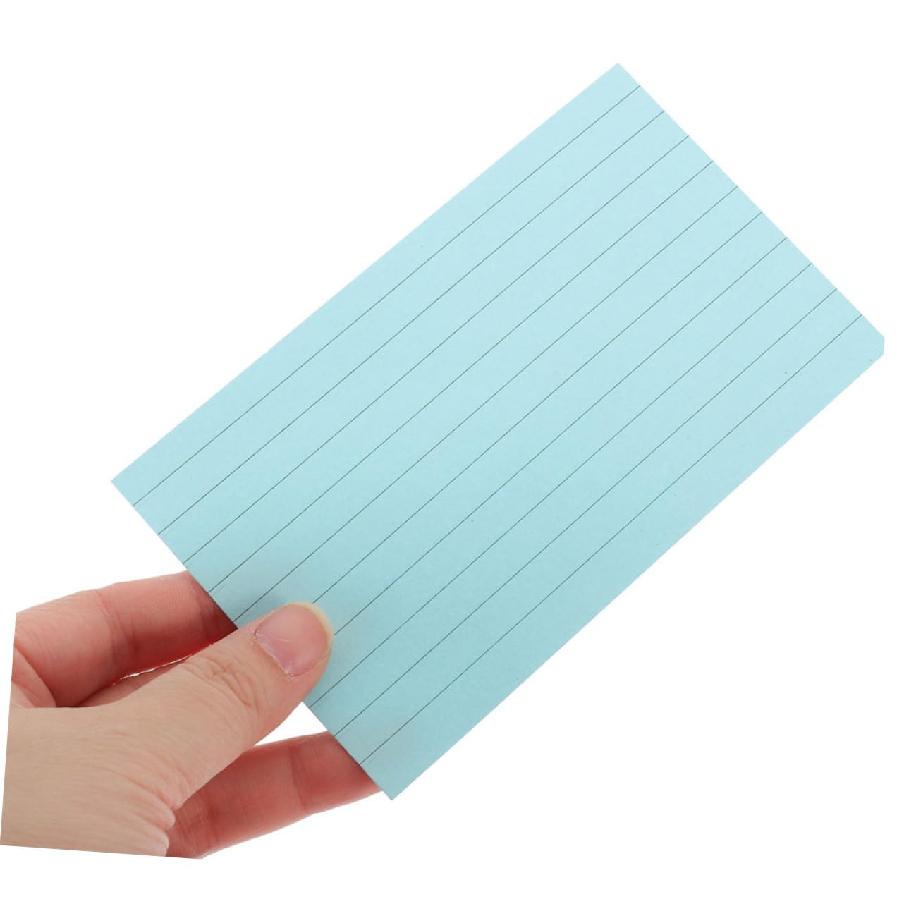 Farbige Indexkarten 300 Blatt Papier für Notizen und Büro | Karteikärtchen zum Beschriften, 4 Zoll Format, für Rezepte und Lesezeichen, Glatt Beschreibbar