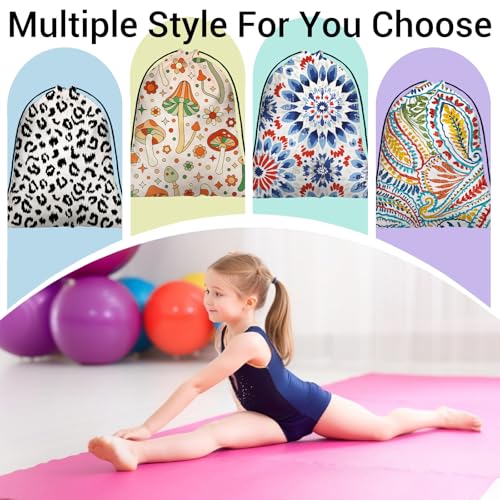 Image of Grip Bag for Gymnasts Small Drawstring Gymnastics Athlete Bag for Gym