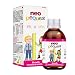 Produktbild Neo Peques Growth - Kinder sirup ab 6 Monaten - 150 ml - 100 % Natürliche Inhaltsstoffe - mit Essentiellen Vitamine und Mineralstoffen für das Wachstum - Orangengeschmack