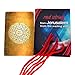 5 Kabbalah Red String Bracelets blessed in Jerusalem with King Solomon Guarding and Protection Seal Seal Amulet