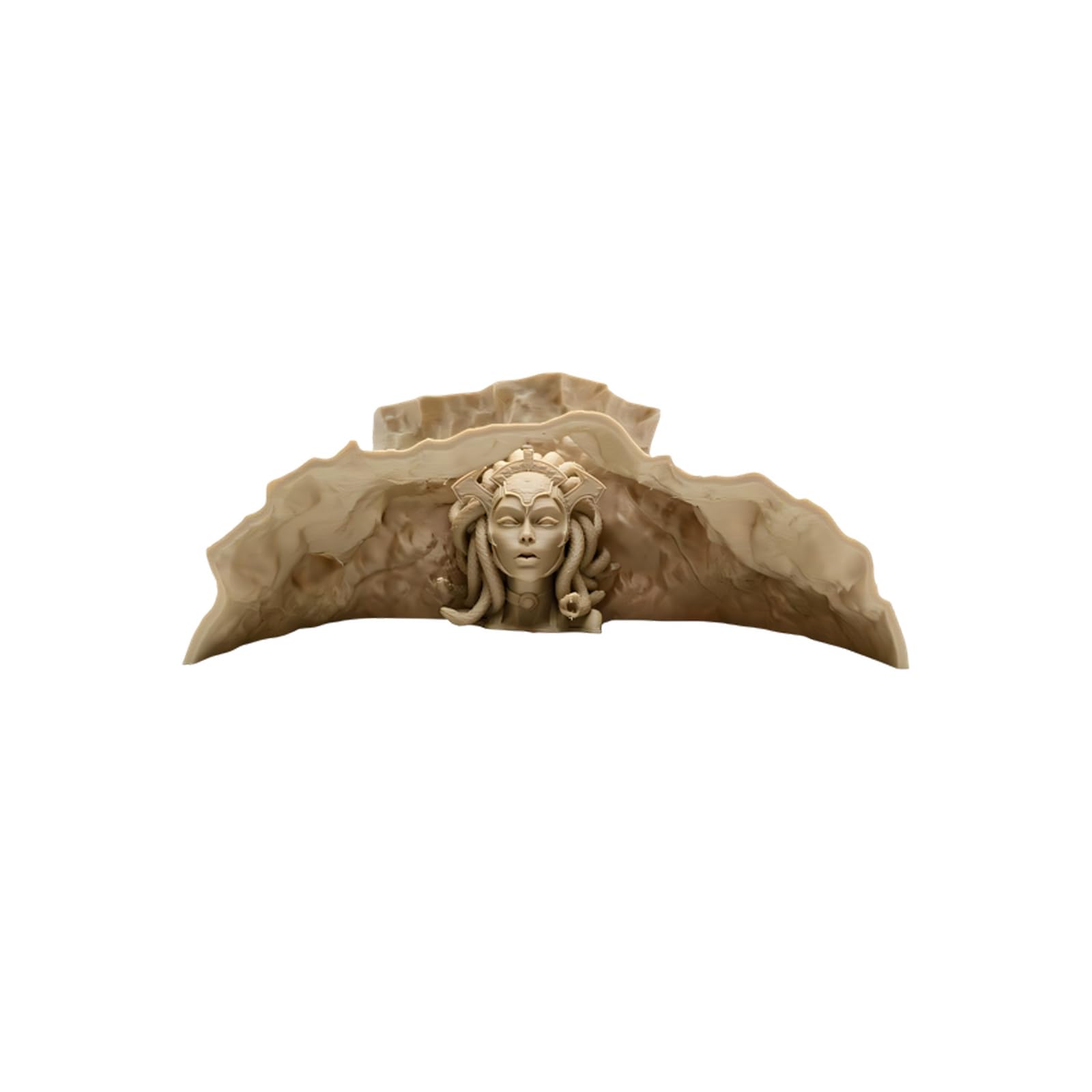 GMBYLBY Medusas Gorgons Ornaments Ancient Greek Medusas Gorgons Statue Figurines Sculptures Tanks Accessory Aquariums Medusa Cave
