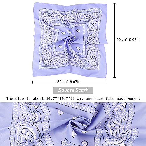 ZWOOS 16 Pezzi Bandane Capelli, Cotone collo