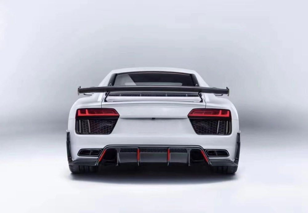 Amazon | 車リヤスポイラー 車のカーボンファイバー R8 GT スタイル 