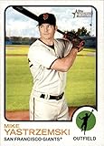 2022 Topps Heritage #11 Mike Yastrzemski San Francisco Giants NM-MT MLB Baseball