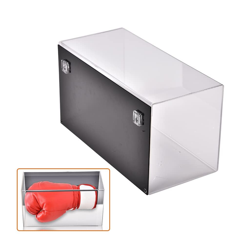 Vitrina Acrílica Para Guante De Boxeo Montaje En Pared - Exhibición Individual, Protección UV