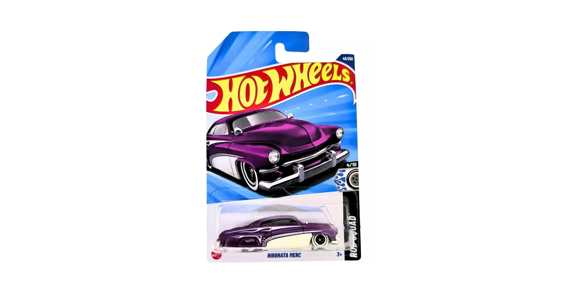 Hotwheels Hirohata Merc carded② New 2023 Hot Wheels Hirohata Merc Rod Squad Lot 2 | eBay
