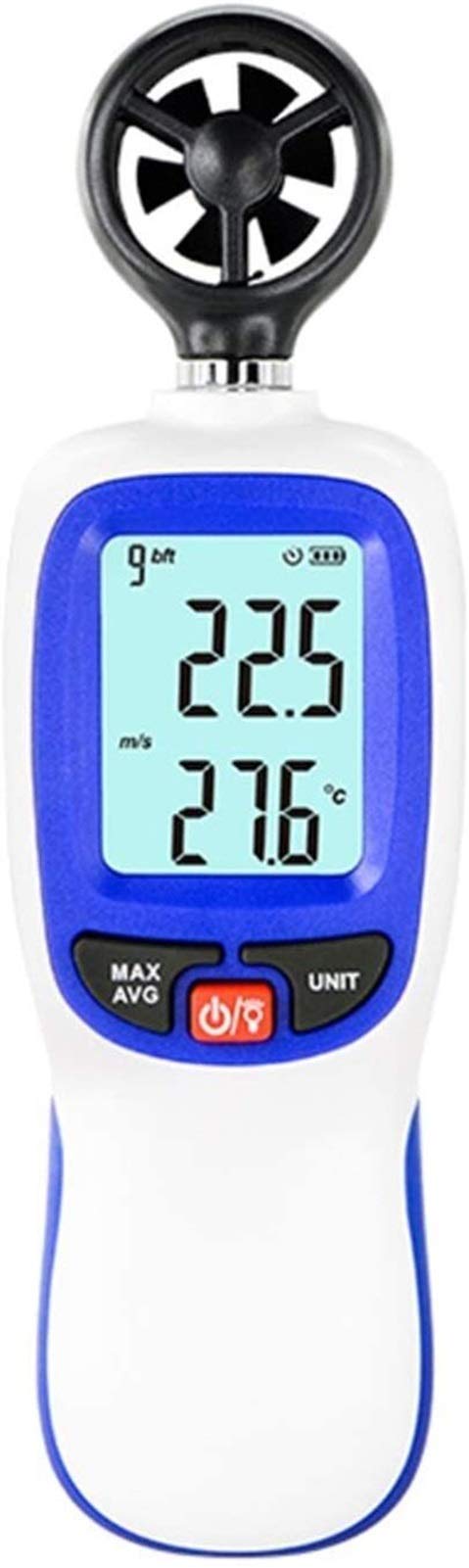 Test i pomiar cyfrowy anemometr Data Hold Temperatura Prędkość wiatru Prędkość Anemometr Anemograf Handheld Wiatr Miernik