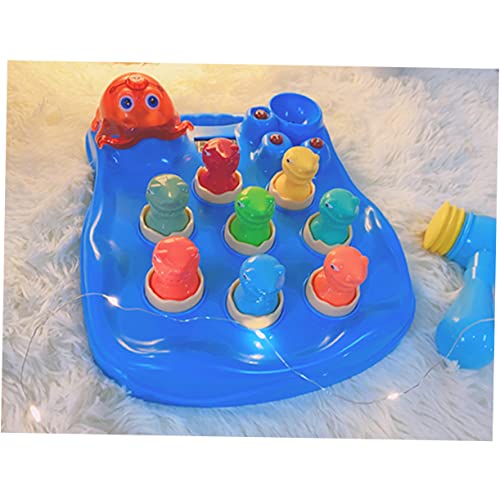 Toyvian 1 Conjunto Brinquedos Educativos Para Crianças Pound Peg Brinquedo Whack Brinquedo Pai-Filho