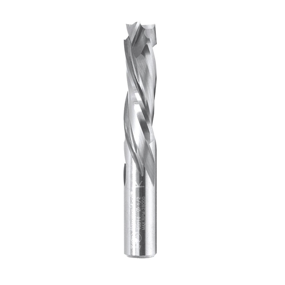 Amana Tool - 46012 CNC Solid Carbide Compression Spiral 3 Flute x 1/2 Dia x 1-1/4 x 1/2 In