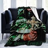 MYLIVEKULT Suicide Hip Hop Music Boys Throw Blanket Warm Breathable Lightweight Flannel Blankets for Chair Bedroom Living Room Sofa Bed Outdoort 40'X30'