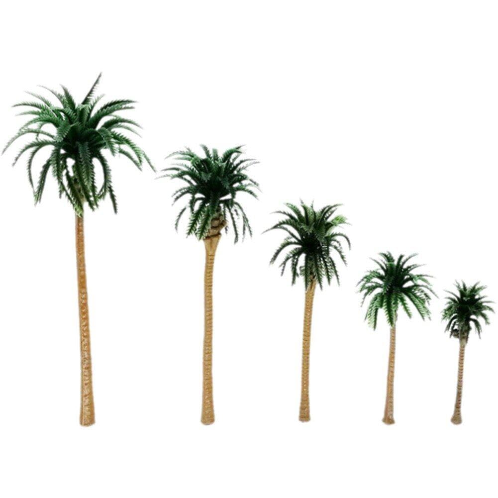 Arbres modèles cocotiers pour combler les vides de votre décor ferroviaire miniature
