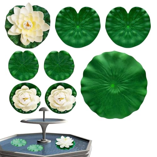Fleurs flottantes pour méditation et sérénité dans votre cour - 2