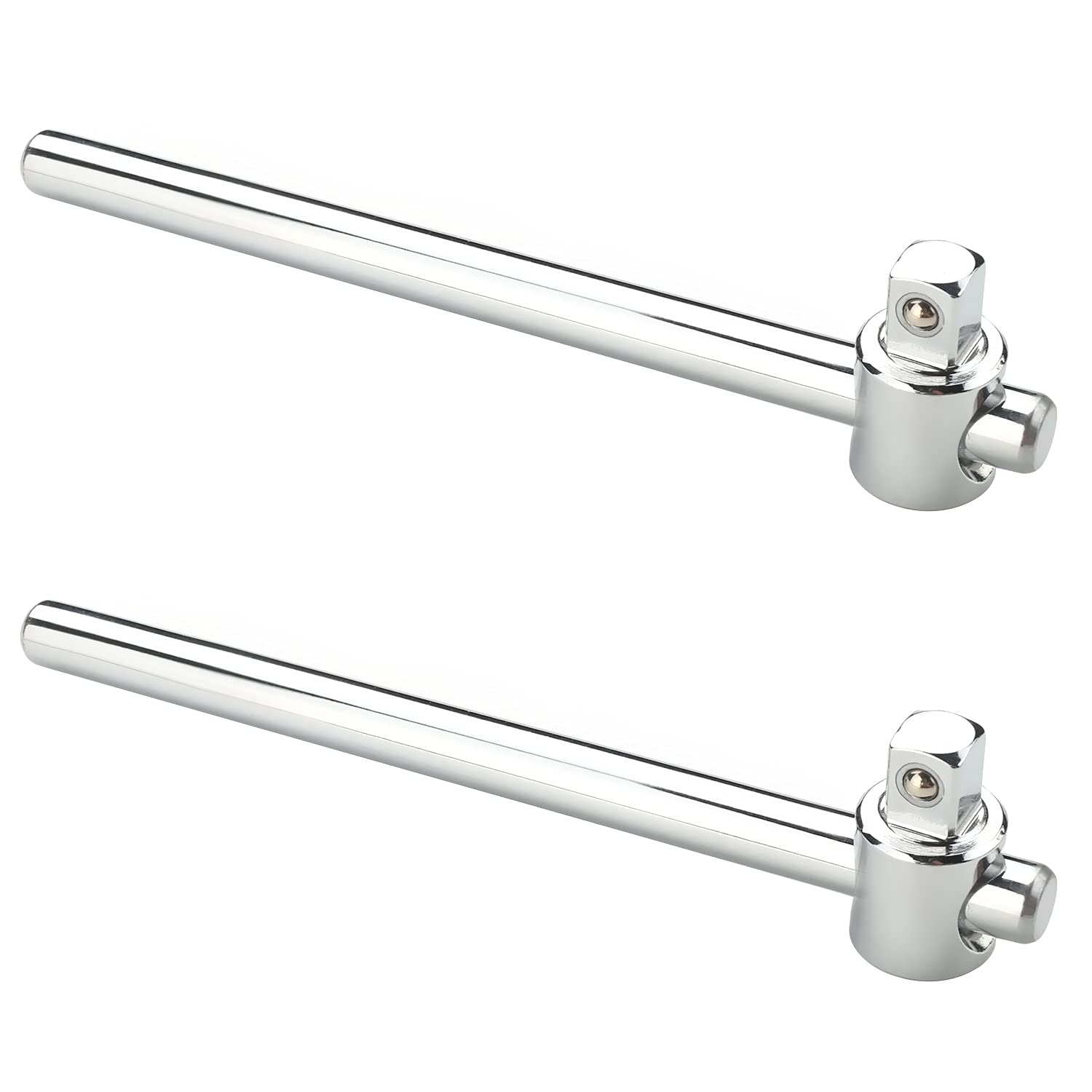 Auniwaig Verstellbarer T-Griff Knarren-Schlüssel – 3/8 Zoll Antrieb, 165 Mm, Aus Chrom-Vanadium-Stahl