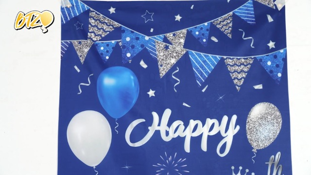 Koliphy Striscione di buon compleanno, decorazione di compleanno, decorazione di compleanno per donne e ragazze, tessuto fatto a mano, striscione di