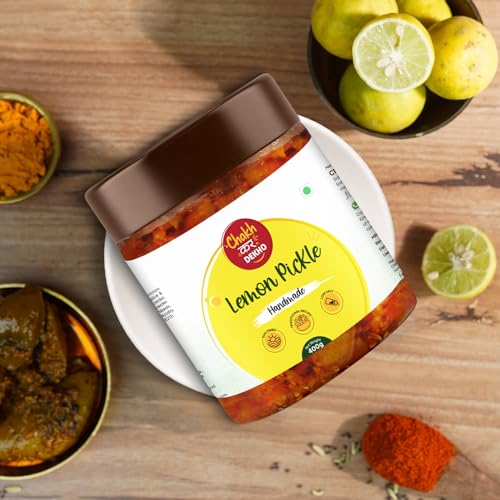Image of Chakh Kar Dekho Lemon Pickle - 400 gm | Traditional Homemade Nimbu Ka Achar | Tangy & Zesty Indian Pickle | Made with Natural Ingredients & Authentic Flavours