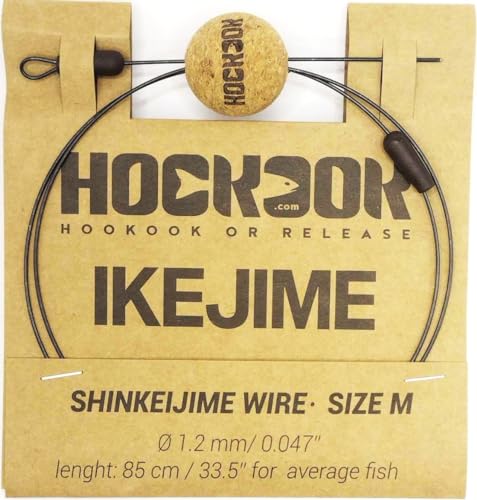 Hookook Ikejime Wire Sinkeijime Gauge 16 for Medium Size Fish, Destroys The Spinal Cord Paralyse Fish Nerves Circuit Breaker