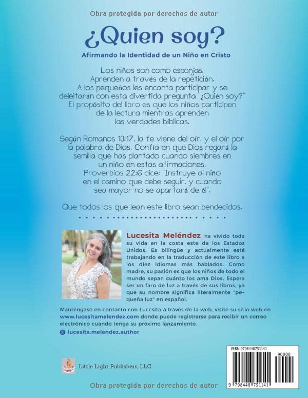 Miniatura 2 de Quién soy Afirmando la Identidad de un Niño en Cristo (Little Believers) (Spanish Edition)