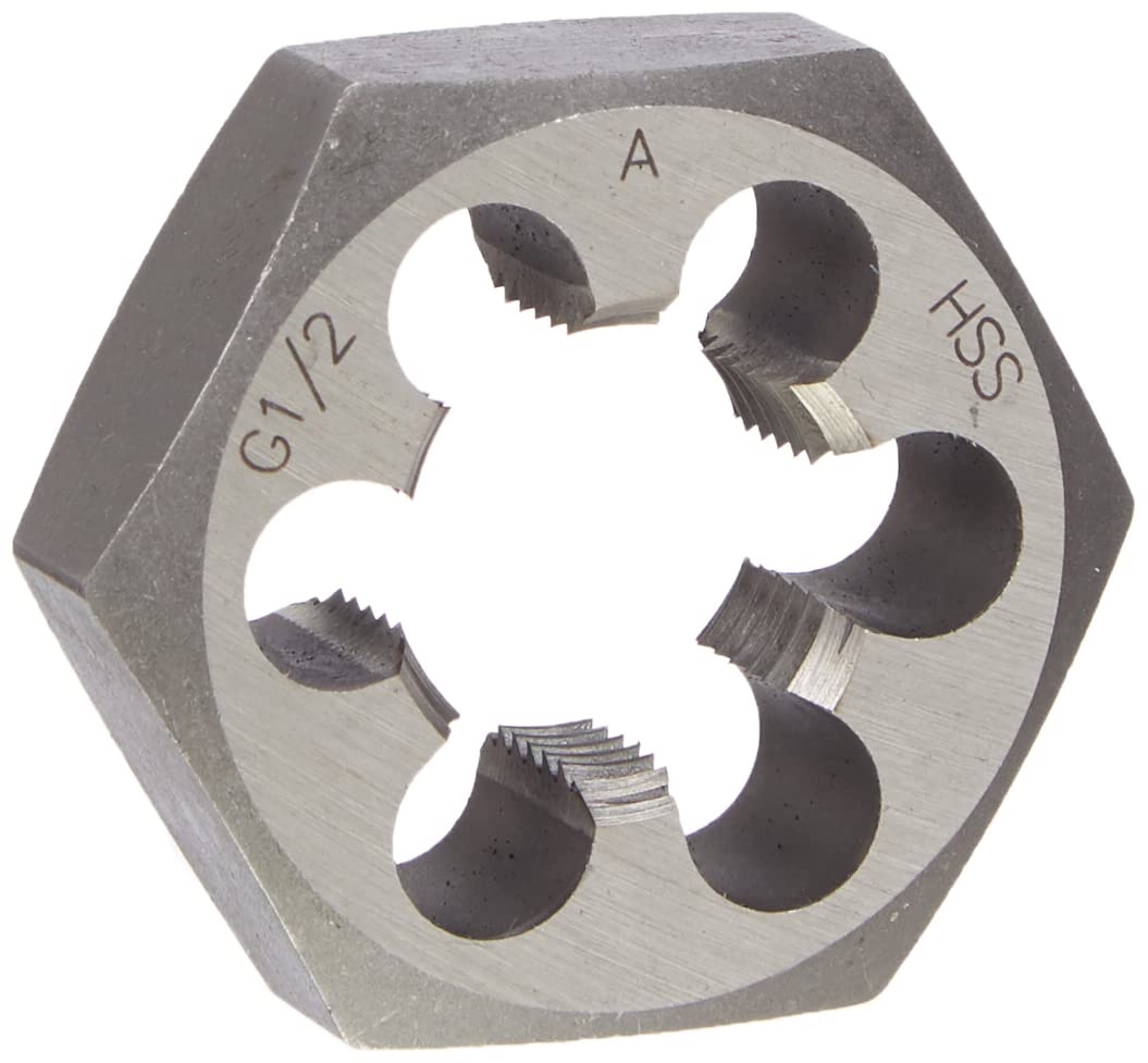Sechskant Schneidmuttern DIN 382 HSS-G G 1/2" x 14 in Bohrcraft-Unibox