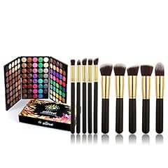 #120 color makeup palette +10 pcs brush