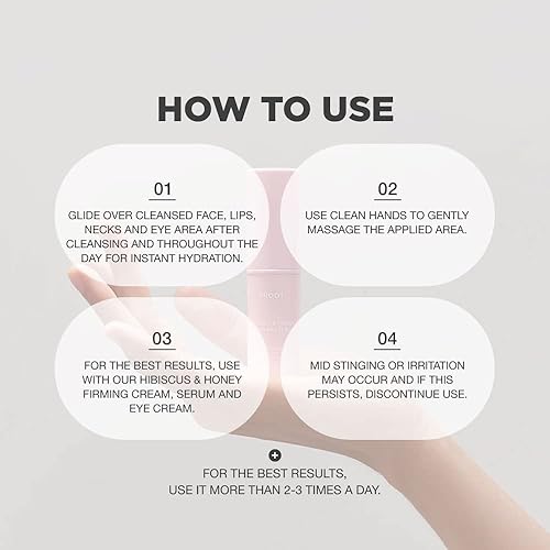 Miniatura 8 de Paquete de crema reafirmante de hibisco y miel y bálsamo múltiple | Crema reafirmante de hibisco y miel y bálsamo multibarra para cara, cuello, ojos