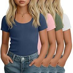 Haze Blue, Light Pink, Dark Green, White