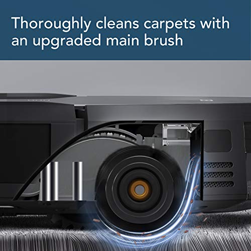 ECOVACS DEEBOT 711S Robot Vacuum Cleaner with Smart Navi 2.0 Visual Mapping, Max Power Suction, Up to 130 Min Runtime, Hard Floors & Carpets, Pet Hair, App Controls, Self-Charging, Quiet, Black - Image 4