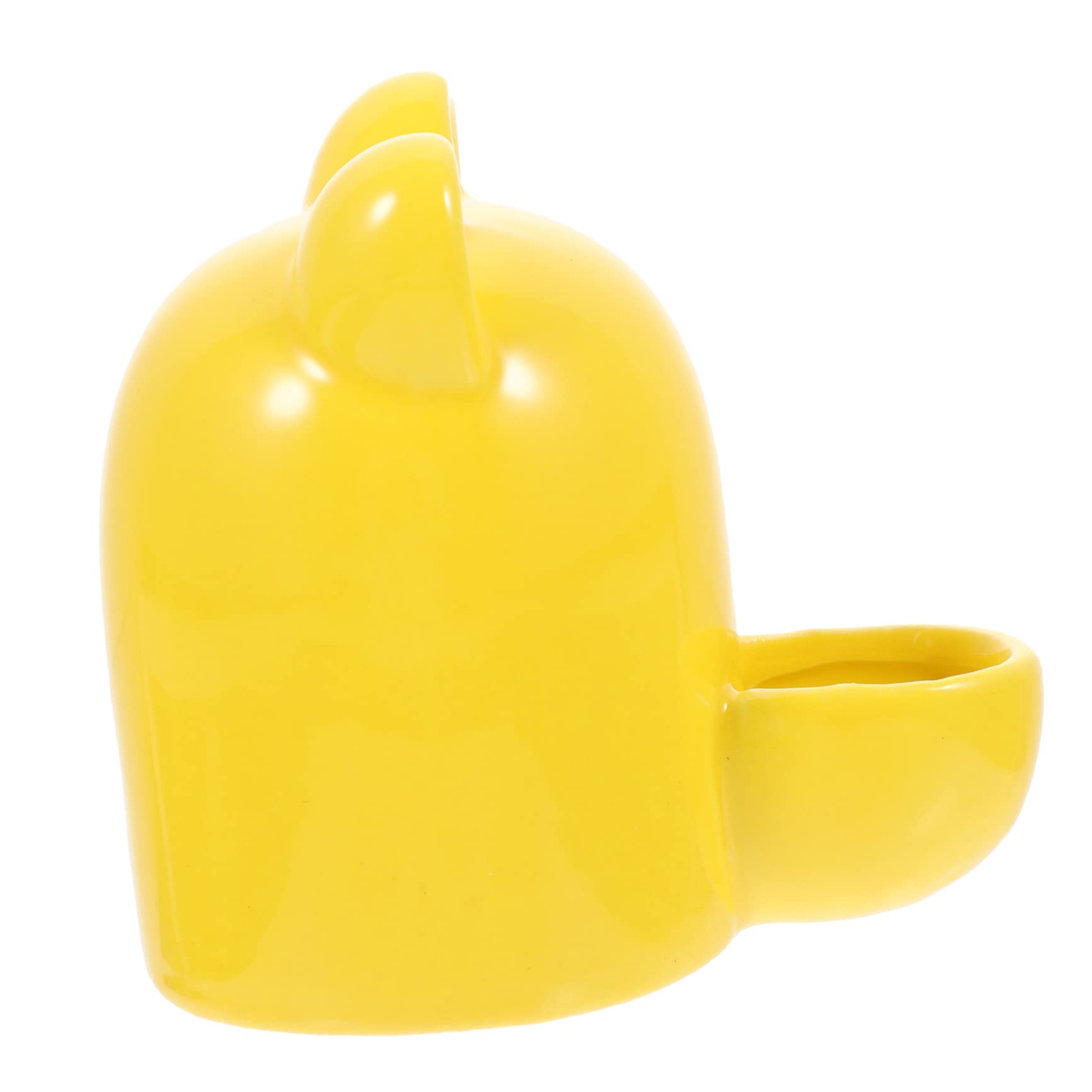 FRCOLOR 4 fuentes para beber, erizos, accesorios para conejos, comederos para animales, recipiente para guinea, suministros para animales pequeños, recipiente para comida para mascotas, plato de