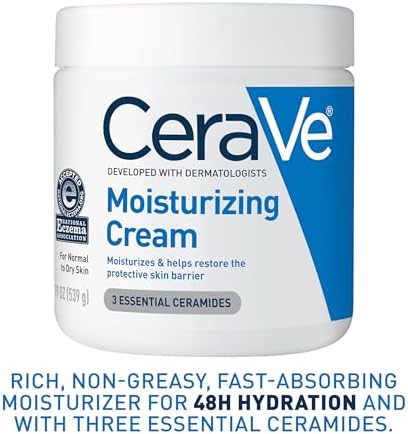 CeraVe Moisturizing Cream, Face Moisturizer & Body Cream, Skin care, 19oz — view 7