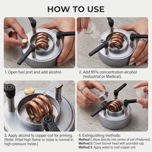 Réchaud à alcool de camping pour des repas chauds sous les étoiles - 7