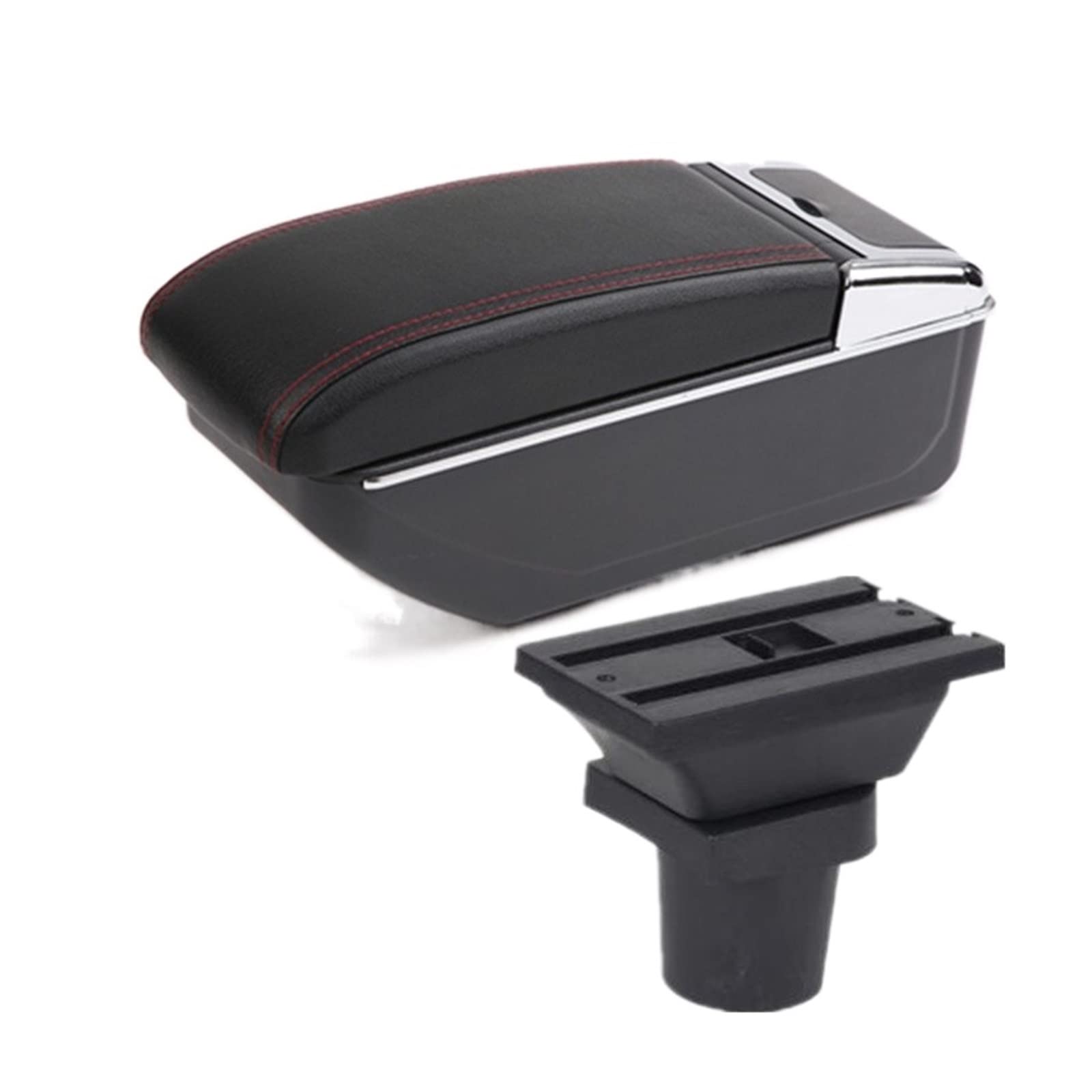 Baiqimv For Toyota For Aqua For Prius C Car Armrest Box Interior Parts Retrofit Car Armrest Center Storage Box With USB