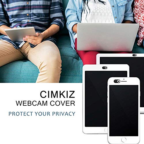 image for Cimkiz Webcam Cover Slide 0.027in Ultra Thin Metal Magnet Web Camera C
